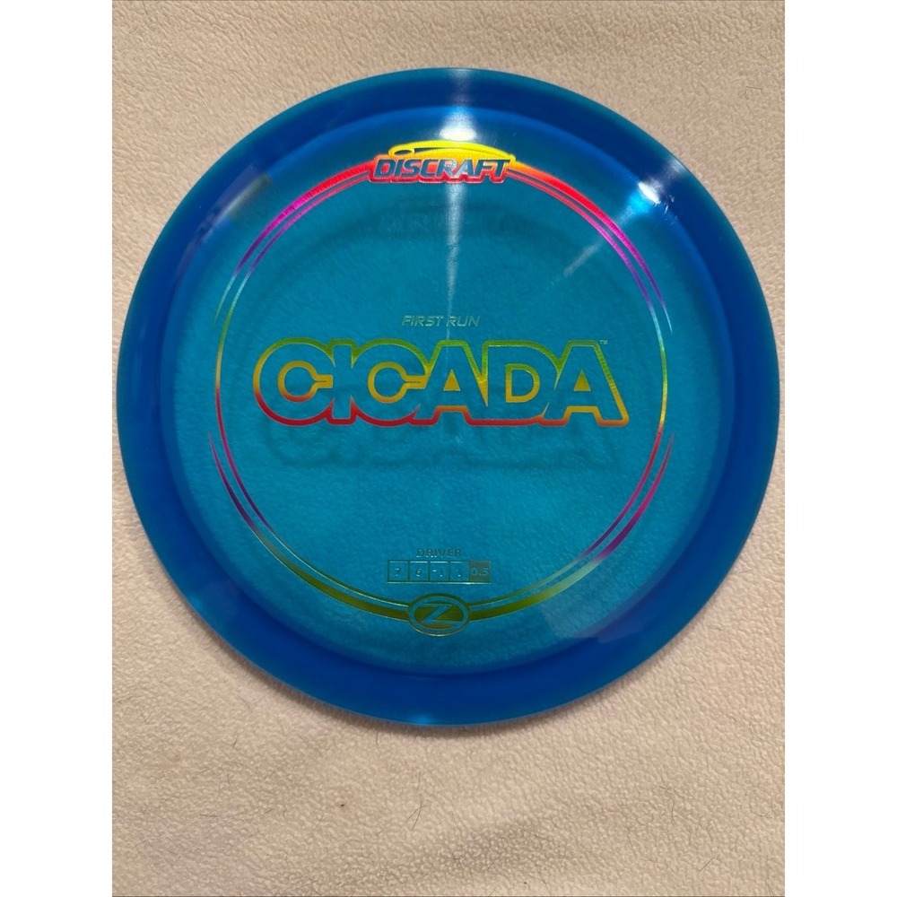 Discraft Big Z Cicada First Run Fairway Driver Blue 164-166g Disc Golf